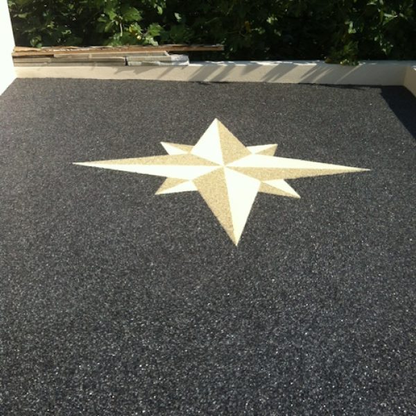 etoile decoration sol